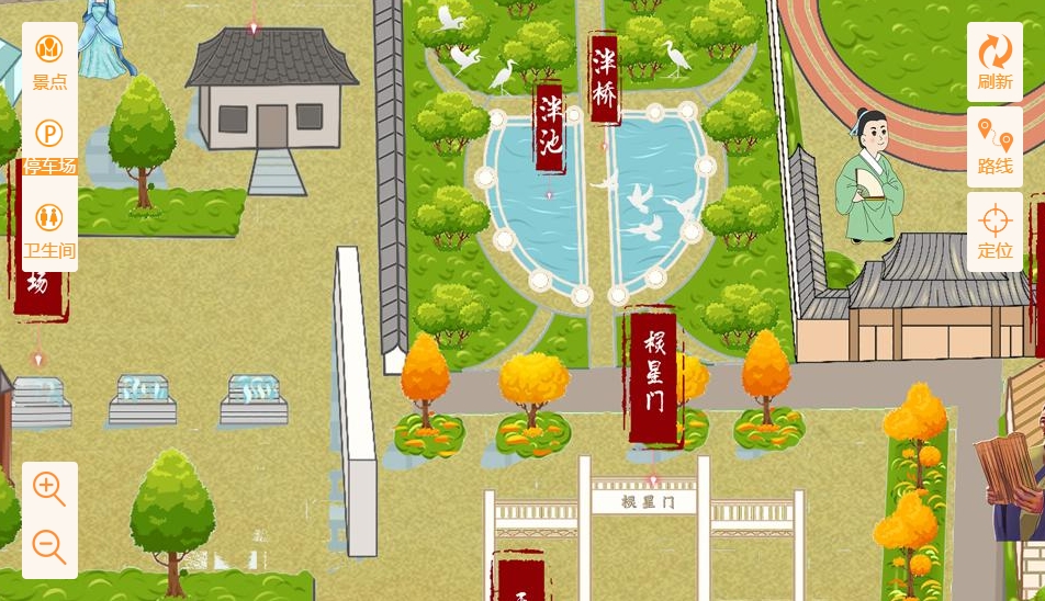 镇平手绘地图景区语音讲解导览系统：智慧景区建设的基石